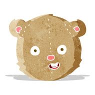 cartoon teddy bear head N5