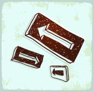 arrow doodle set N20