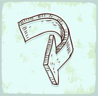 arrow doodle set N24