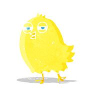 funny cartoon bird N41