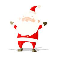 cartoon happy santa claus N3