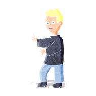 cartoon shocked man N30