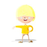 cartoon happy man N37