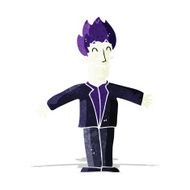 cartoon happy vampire N3