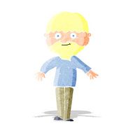 cartoon happy man N38