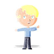 cartoon boy with growth on head N3