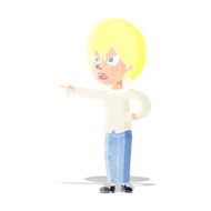 cartoon woman accusing N13