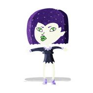 Cartoon Vampire Girl N31