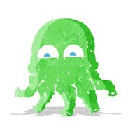 cartoon alien squid face N2