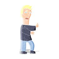 cartoon angry man N22