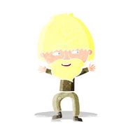 cartoon happy man with beard N7