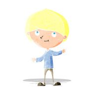 cartoon happy boy N27
