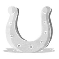 cartoon horseshoe