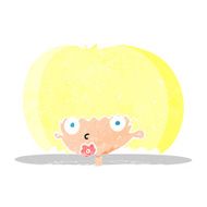 cartoon surprised woman N25