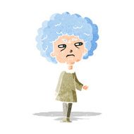 cartoon old lady N3
