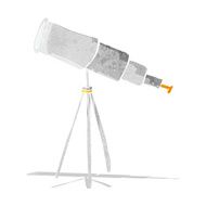 cartoon telescope N2