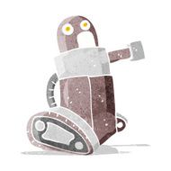 cartoon tank robot N2