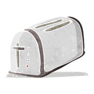 Cartoon Toaster N6