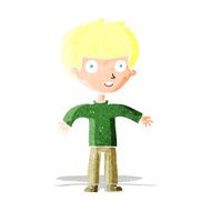 cartoon happy man N48