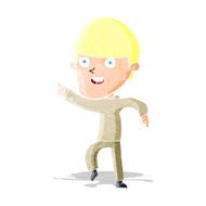 cartoon happy man N50