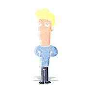 cartoon bored man N8
