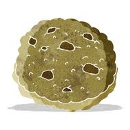 chocolate chip cookie cartoon