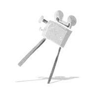 cartoon movie camera