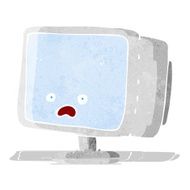 Cartoon Computer Screen N11