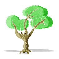 Cartoon Tree N138