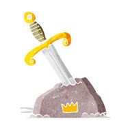 cartoon sword in stone N2