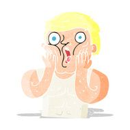 cartoon shocked gym man N2