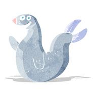 cartoon happy seal
