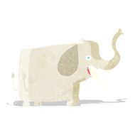 cartoon happy elephant N3