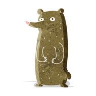 funny cartoon bear N21