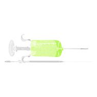 cartoon old needle