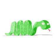 funny cartoon snake N31