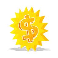 cartoon dollar symbol N2