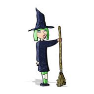 Cartoon Witch N21