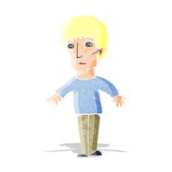 cartoon surprised man N15