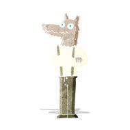 cartoon funny werewolf N2