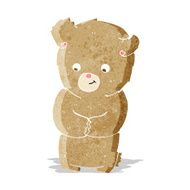 cartoon teddy bear N117