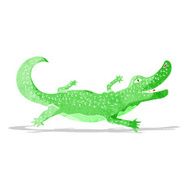Cartoon Crocodile N42