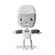 Cartoon Robot N103