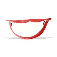 cartoon grinning mouth N2