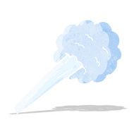 cartoon gust of wind