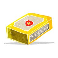 cartoon pack of matches