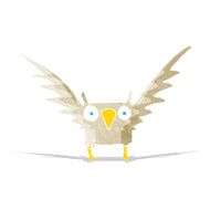 Cartoon Owl N86