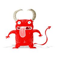 cartoon little devil N68