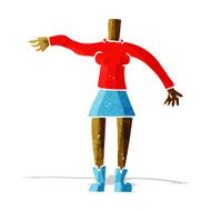 cartoon female body (add photos or mix and match cartoons) N23