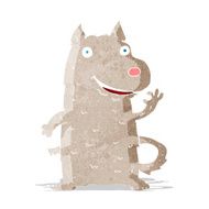 cartoon happy dog N9